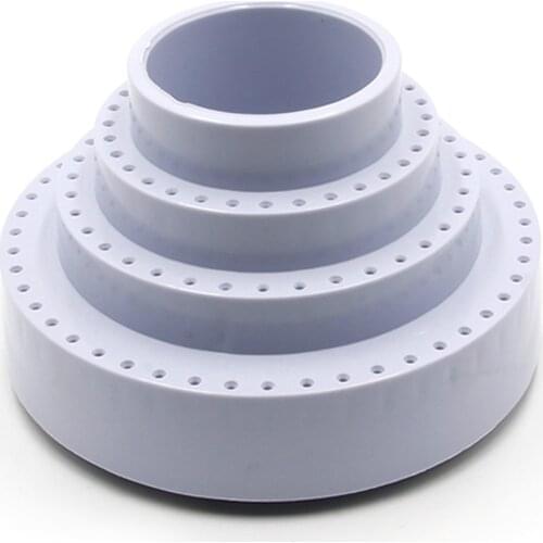 116 Holes Drill Bit Storage Case 360 Degree Rotating Jewelry Grinding Buffing Wheel Organizer