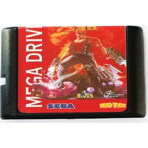 Duke Nukem 3D 16 bit MD Game Card For Sega Mega Drive For SEGA Genesis