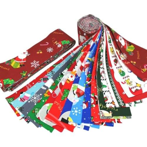 20 Patterns Jelly Roll Fabric, Pre-Cut Jelly Roll Fabric Strips For Quilting,Fabric Jelly Rolls With Different Patterns