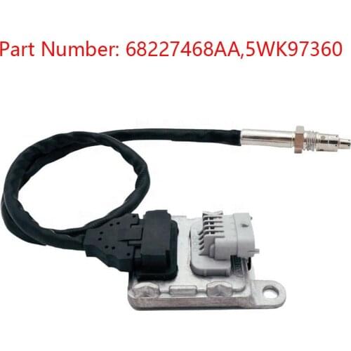 5WK97360 12V Nitrogen Oxide Sensor NOX Sensor For CHRYSLER 2014-17 Dodge Ram 6.7L ISB Cummins Part NO# 68227468AA 5WK9 7360_