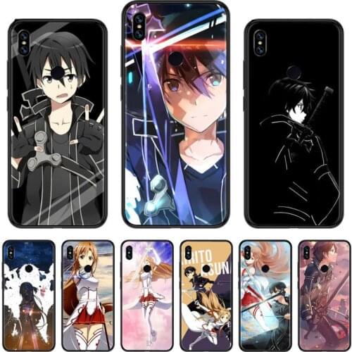 Sword Art Online Coque Phone Case For Xiaomi Redmi 7 8 9t a3 9se k20 mi8 max3 lite 9 note 9s 10 pro