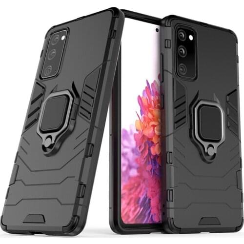 For Samsung Galaxy S20 FE Case Armor Magnetic Suction Stand Full Edge Back Cover For Samsung S20 FE Case Cover For Galaxy S20 FE