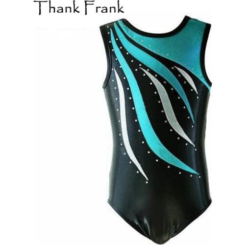 Children Gymnastics Leotard For Girls Sleeveless Ballet Leotards Acrobatics Kids Dance Wear Toddler Ballet Athletic Dance Dress