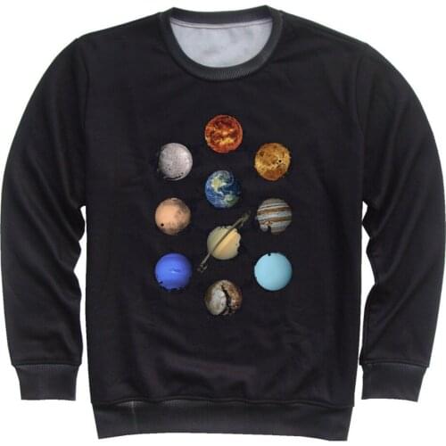 2020 Spring Children 3d Sweatshirts Space Galaxy Earth Moon Universe Animal Tiger Lion Printed Kids Pullovers Boys Girls Hoodies
