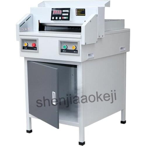 G450VS+Electric Paper Cutter Automatic NC Paper Cutter 450mm Paper Cutting Machine A3 SIZE paper trimmer 220V 1PC