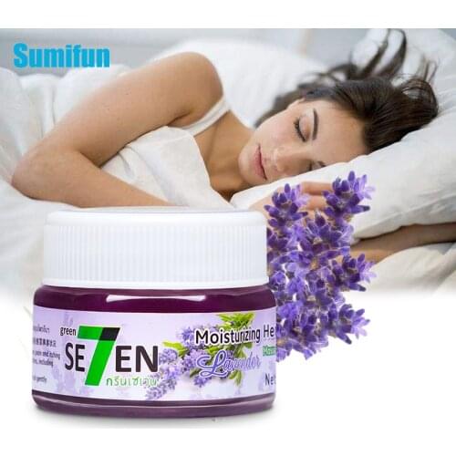 SMF 20ml Thai Lavender Cream Ointment Headache Dizziness Mosquito Bites Antipruritic Essential Balm Cream For Improve Sleep