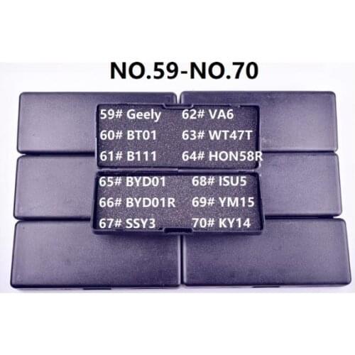 LiShi 2 in 1 Finder 2in1 Geely BT01 B111 VA6 WT47T HON58R SSY3 ISU5 YM15 KY14 Lock Pick and Decoder locksmith tool