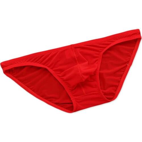 Mens Sexy Thin Transparent Nylon Briefs Panties Underpants Sissy Low Rise Lace Breathable Thong Underwear T-back Bikini Underpa