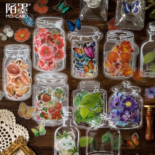20sets/lot Kawaii Stationery Stickers Everything in a bottle series Diary Planner Decorative Stickers Scrapbooking DIY Craft
