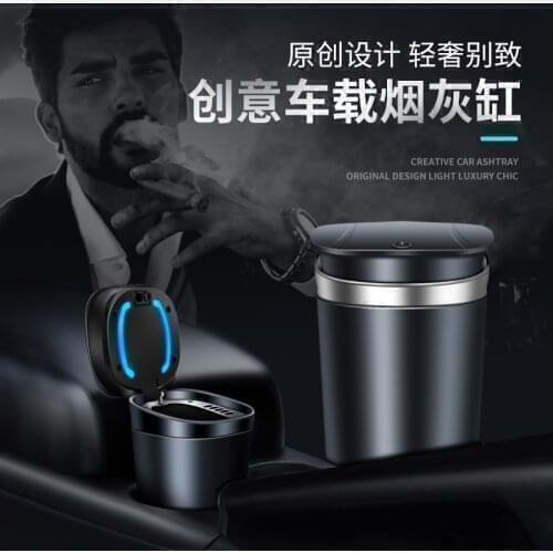 Ashtray Cinzeiro Accessori Auto Car Accessories Interior Office Storage Assecories Accesorios Para Autos Ashtray For The
