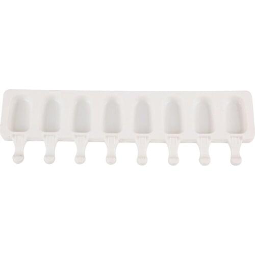 Plastic Mold Ice Cream Mould Durable Portable Non-toxic Practical Reusable Kitchen Supplies Silicon 1PC Juice Popsicle Maker