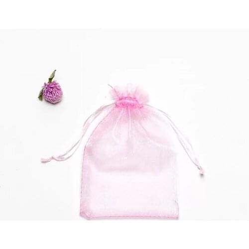 Drop free shipping-100 pcs in one lot, organza gift /jewelry bag ,16x22 cm ,20x30cm ,25x35cm,30x40 cm.multiple colors