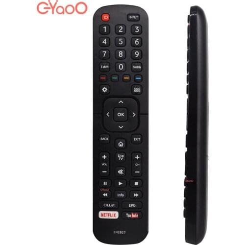 Remote Control for HISENSE TV LED Replacement 43K300UWTS 65M7000 EN2X27HS 43K300UWTS0100 49K300UWTS 55NEC5200 65K5500UWTS