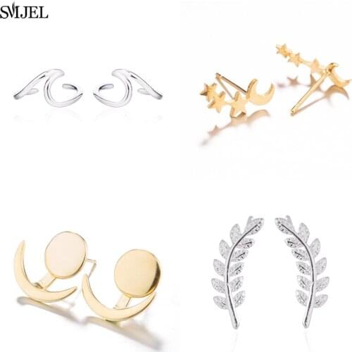 Bohemian Trendy Wave Ear Cuff Wave Cartilage Earrings Women Earings Jewelry Fake Conch Twisted Ear Piercing Wave Brincos