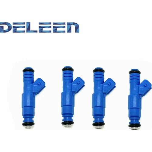 Deleen 4x High impedance Fuel Injector 53030778 / FJ682 upgrade For Volkswagen Car Accessories