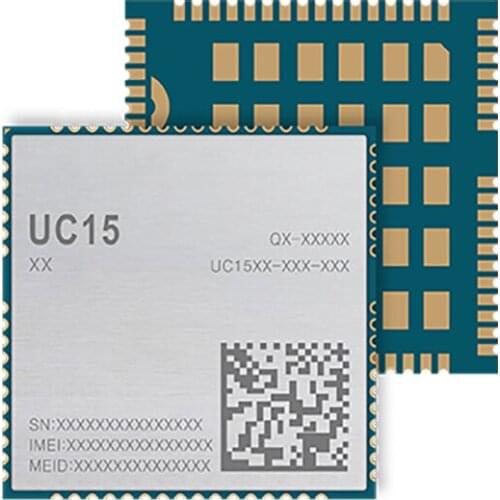 UC15 UC15-E UMTS/HSDPA module smt type UMTS 900/2100MHz GSM/EDGE EMEA/ APAC Worldwide UMTS/HSDPA and GSM/GPRS/EDGE