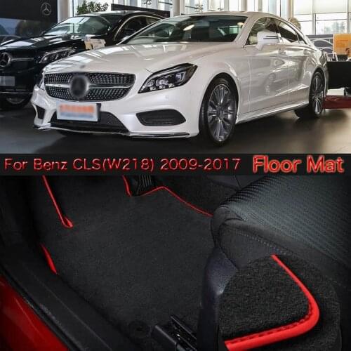 Savanini High Quality Soft Nylon Custom Made Non Slip Heavy Duty Floor Carpet Mat Rugs For Benz CLS Class C218 2009-2017