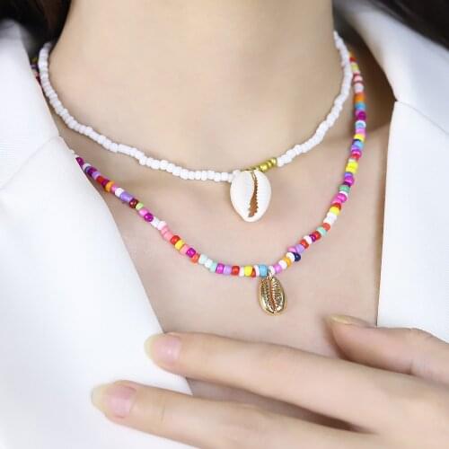 WUYONGGANG Beaded Chokers