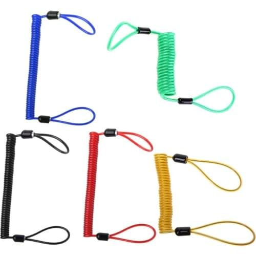 150cm Alarm Disc Lock Security Spring Reminder Cable Motorcycle Bike Scooter