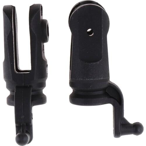 2Pc Black Plastic Blade Clip V.2.V950.007 for WLtoys V950 RC Aircraft Models