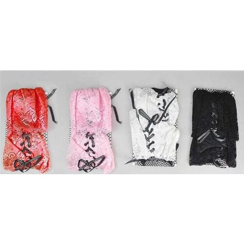 2020 Summer Womens Sexy Hollow Out Perspective Lace Decoration Mesh Stockings Jacquard Strap Thigh Stocking