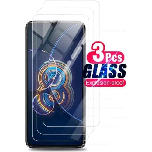 3pcs protective glass for asus zen fone zenfone 8 flip 8flip glass zenfone8 flip 2021 5g 6.67'' smartphone screen protector film
