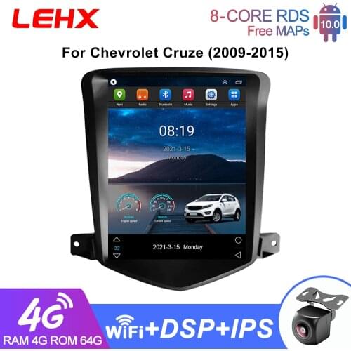 2 Din Android audio car gps multimedia radio player for Chevrolet Cruze J300 Daewoo Lacett 2009-2015 For vertical Tesla screen