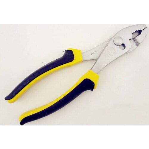 BESTIR yellow and black chromium-vanadium steel 6" fish tail clamp pliers hand tool NO.10511 freeshipping wholesale