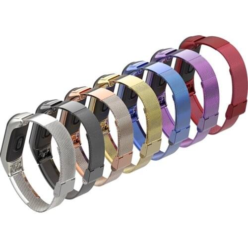 AKGLEADER For Xiaomi Band 3 Wrist Strap Metal Screwless Stainless Steel Bands For Xiaomi Mi Band 2 3 Bracelet Wrist Pulseira