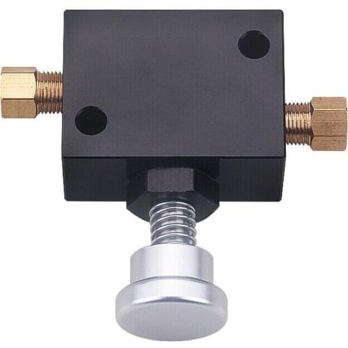 For 3/16" Brake Line In/Out 1/8 NPT Disc Drum Hydraulic brake park lock