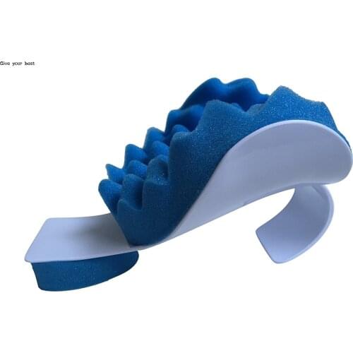 Travel Neck Pillow Theraputic Support Tension Reliever Neck And Shoulder Relaxer