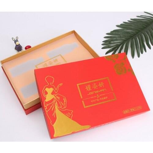 Custom design luxury foldable gift box packaging lined with silk ---DH12051