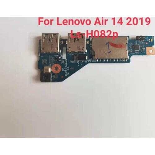 Original for Lenovo AIR 14 2019 USB Power Button Board SD card LS-H082P