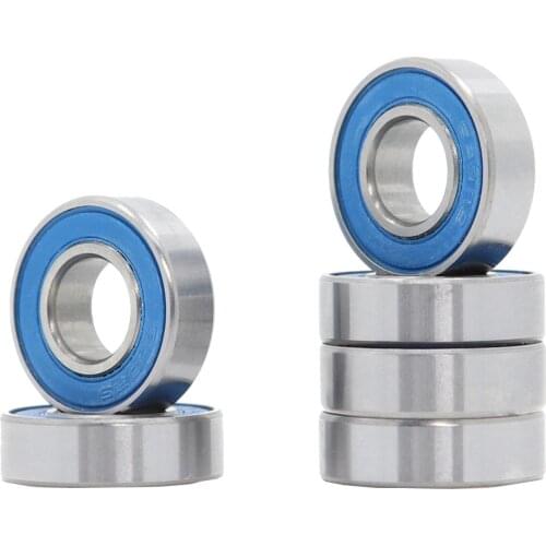 FUSHI 699 2RS Bearings Blue Sealed 9x20x6 mm , ABEC-3 699rs Shaft Ball Bearing Parts For Hobby RC Car Truck , Pick of 6 Pcs