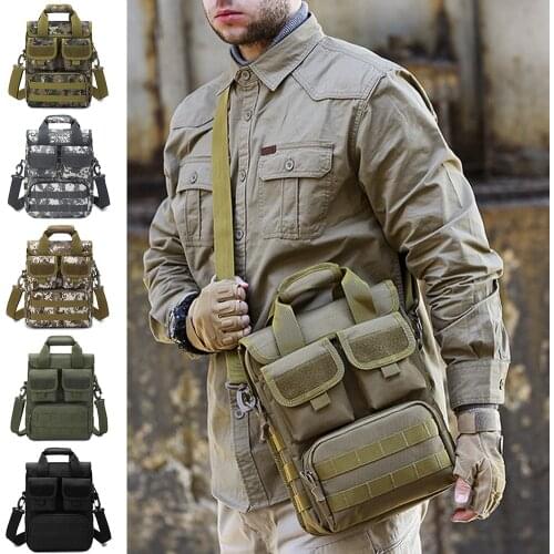 Outdoor Tactics Waterproof Cell Phone Purse Adjustable Straps Multi Pockets Shoulder Bags With Handle Casual Day Pack Crossbody