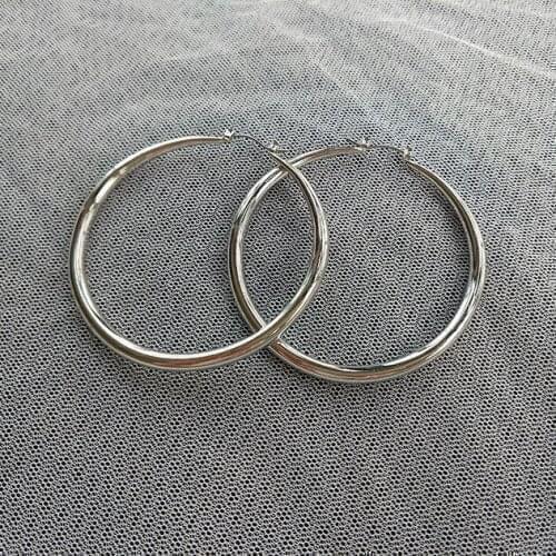 WHLYING Women's Silver Earrings