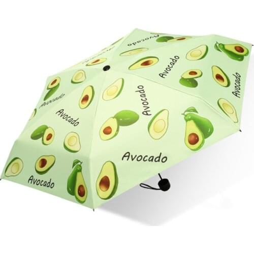 Cute Capsule Case Small fashion folding umbrella mens mini pocket parasol girl UV protection waterproof travel umbrella