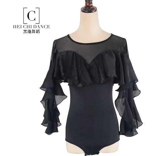 Latin Dance clothes Women New Adult Costume Latin Dance Clothes For Salsa latin Leotard