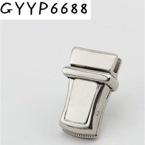 5sets 15sets 36*20mm Lock woman bag making gunmetal pressed lock briefcase lock for genuine leather Hardware High quality