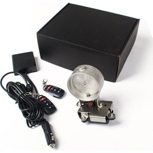 Cars Electric Exhaust Souns Valve System With Manuel Switch Remote Controller Welding Kits S304