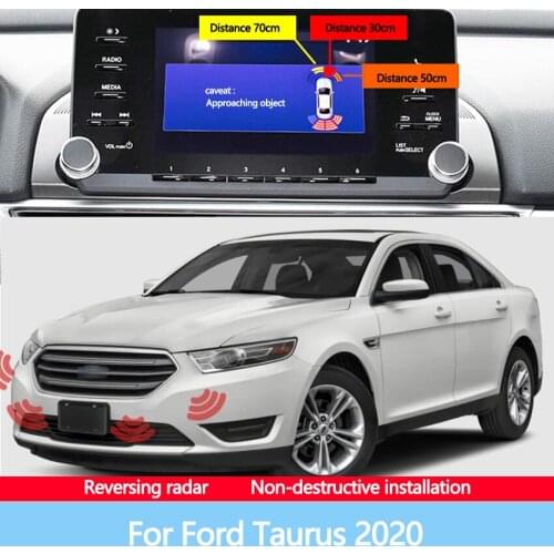 Car Parking Sensor Front And Rear Reversing Radar Assisted Automatic Parking Monitor Digital Display For Ford Taurus 2020