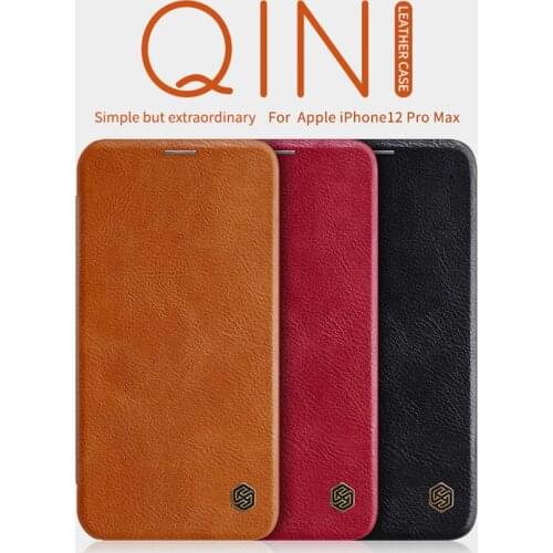 For iPhone 12 Case NILLKIN Wallet Leather Flip Case For iPhone 12 pro max 12 pro mini Cover Leather Case With Card Holder
