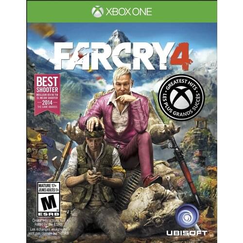 Far Cry 4 - Xbox One Original Product Disk Game Video Gaming station Console Gameplay DvD Toys Nintendo switch CD