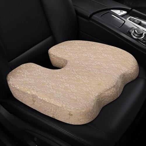 KKYSYELVA 1PCS Memory Foam Seat Cushion Helps With Sciatica Back Pain - Perfect for Your Office Chair Car Seat Covers