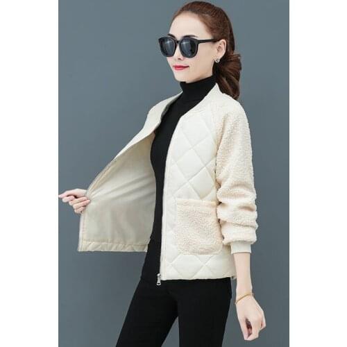 Winter Jackets Women 2021 Casual Solid Thick Warm Winter Jacket Coats Patchwork Pockets Female Outwear Chaquetas Parkas Mujer