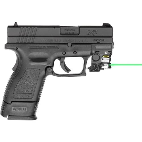 Pistol Mini Light Gun LED Tactical Weapon Light Airsoft Military Hunting Flashlight For Glock 17 18 Self Defense Laser Pointer