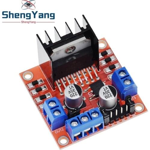 ShengYang 1PCS Dual H Bridge DC Stepper Motor Drive Controller Board Module L298N