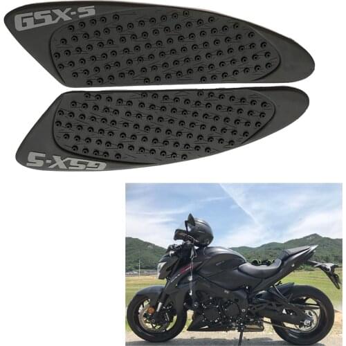 Motorcycle Gas Tank Side Grip Traction Knee Protector Sticker Anti Slip Pad For Suzuki GSXS1000 GSXS1000F GSX-S1000/F 2015-2017