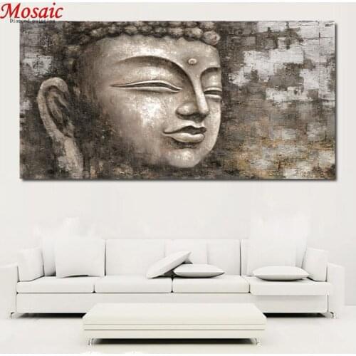 Large Size Poster diamond Art Abstract Art Buddha diamond painting Wall Art For Living Room Decor full diamond embroidery