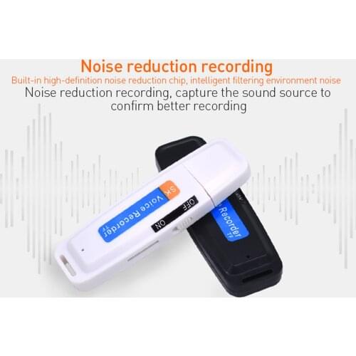 Professional Small Dictaphone USB Voice Sound Recorder Pen for Interviews